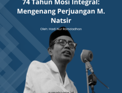 74 Tahun Mosi Integral: Mengenang Perjuangan M. Natsir